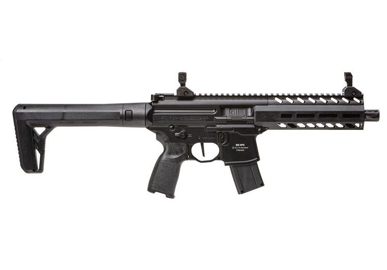 Sig Air MPX Air, Gen 2,.177 Cal, 90gr CO2, 30 RD, M-LOK, BLK (AIR-MPX-177-G2-BLK)