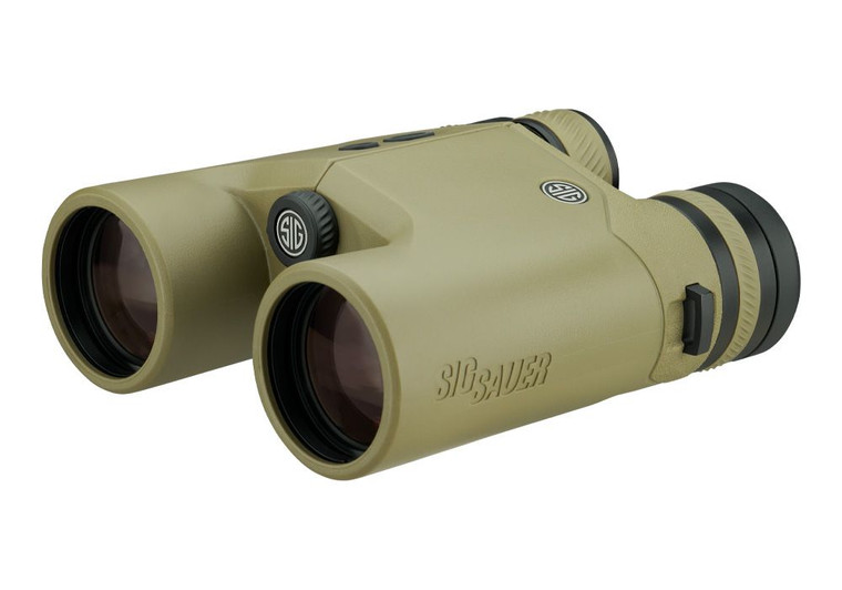 Sig Sauer KILO 6K 10x42 HDX Laser Rangefinding Binoculars, BDX 2.0 Ballistic Data Xchange , Red OLED, Bluetooth 4.0, Sage Green