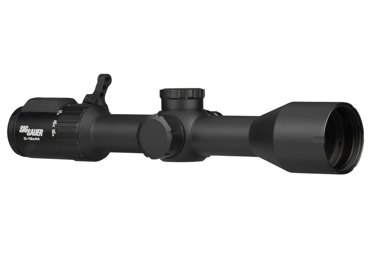 Sig Sauer Sierra 6 BDX Rifle Scope, 3-18X44mm, 30mm, SFP, BDX-R2 Digital Ballistic Reticle, 0.25 MOA, Black