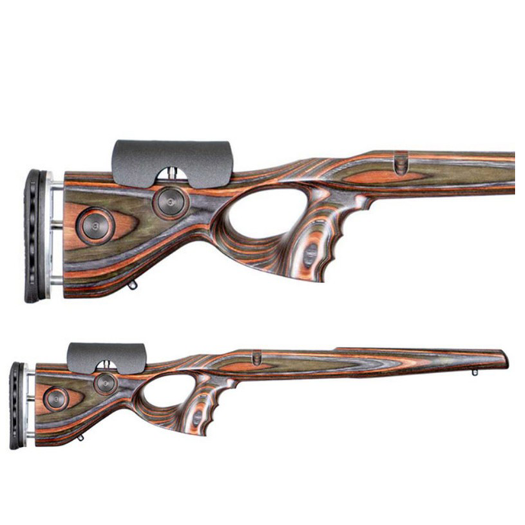 GRS Rifle Thumbhole Laminate Stock to Suit Howa 1500 SA - Green Mountain Camo