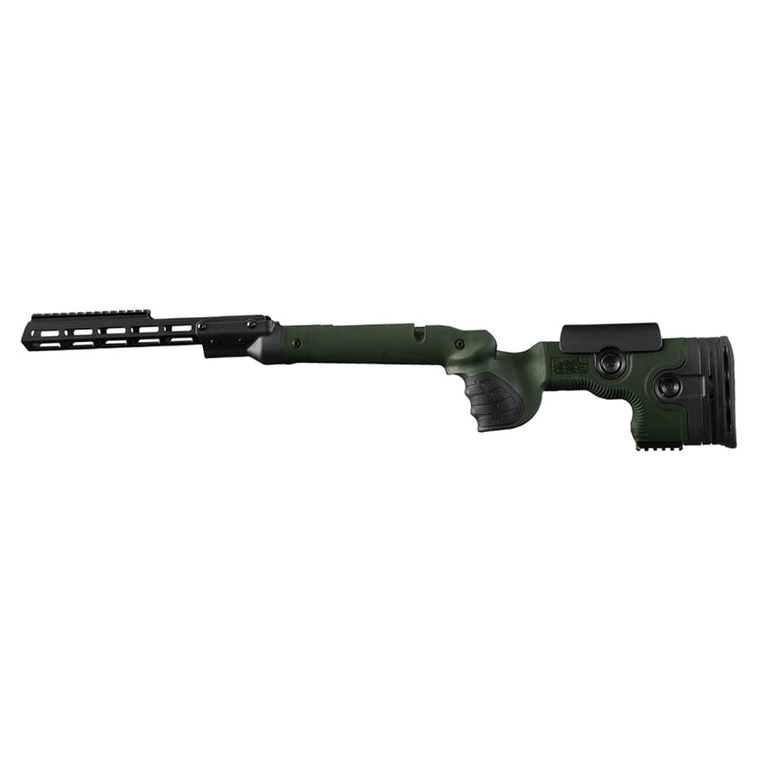 GRS Adjustable Stock, Warg Tikka T3/X Left Hand SA Green