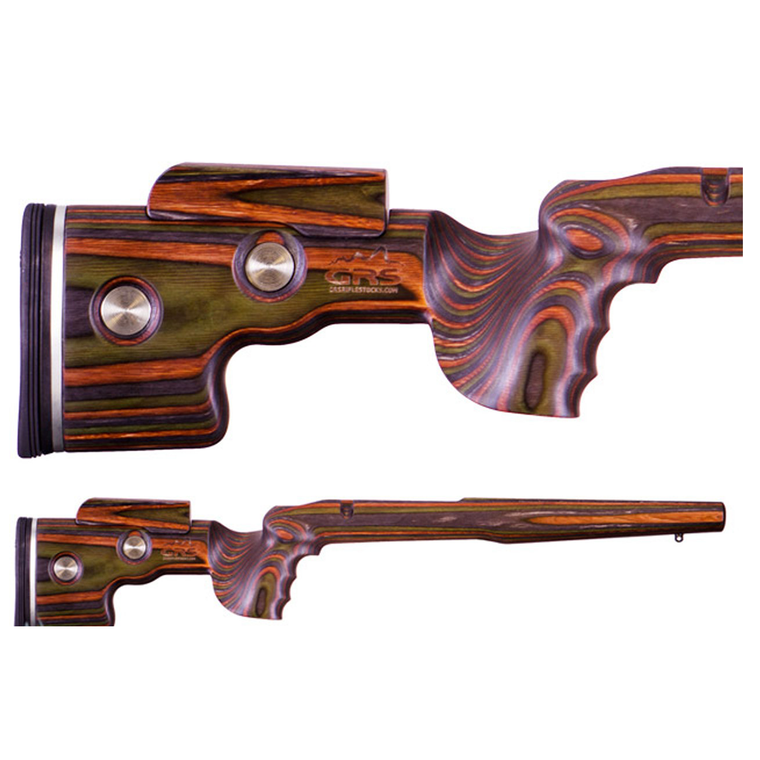 GRS Adjustable Stock, Sporter to suit Tikka T3 Left Hand - Green Mountain Camo