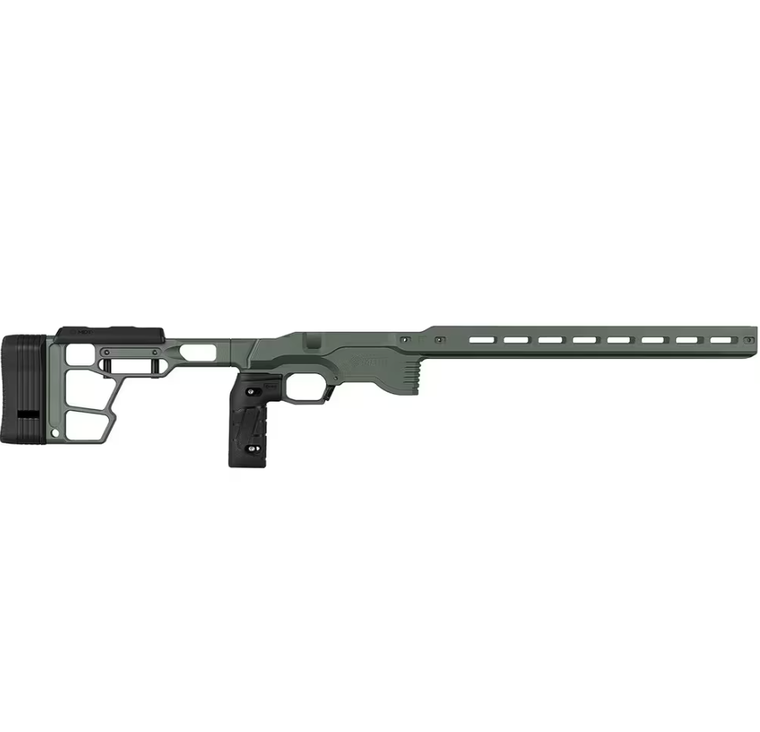 MDT ACC Premier Chassis System Gen 2 - Chassis Only - Tikka T3x/T1x SA - Right Hand - Charcoal Green Cerakote