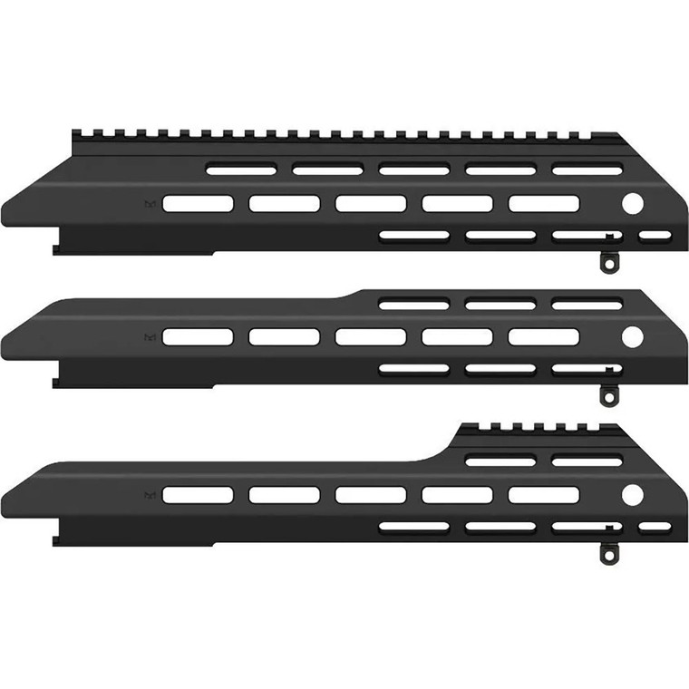 MDT ESS Chassis System - Fore-Ends - ESS Fore-end Partial Rail-15in - Cerakote Black