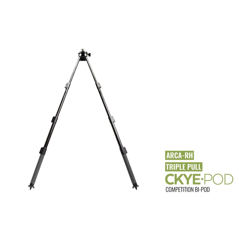 MDT CKYE-POD Gen 2 - Picatinny and ARCA Interface -  BTC head Standard Legs - Black
