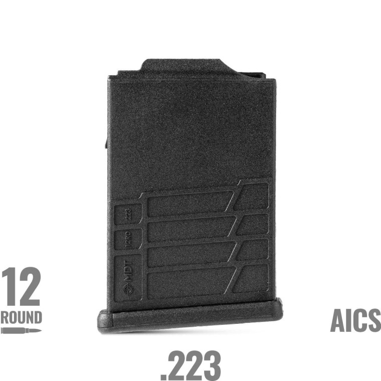MDT Gen 2 Poly Magazine - 223 - 12 Round - Black