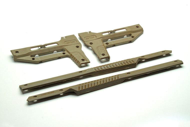 MDT Oryx Side Panels to suit MDT Oryx Stocks - FDE Flat Dark Earth