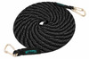 Black 7/16 Tow Line