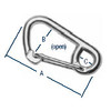 HD Stainless Steel Snap Link