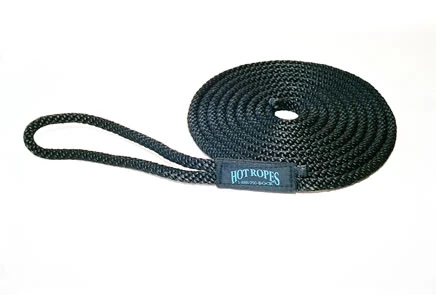 Black 5/8 Diameter Dock Line