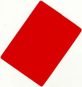 RED Blackjack Cut Card