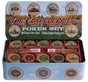 The Confederates - Confederate Currency Poker Set! 