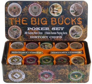 The Big Bucks - Premium Quality Poker Chips and Playing Card Set. The Big Bucks - Premium Quality Poker Chips and Playing Card Set.