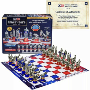 2020 Battle For The White House Chess Set Democrats Vs Republicans 2020 Battle For The White House Chess Set Democrats Vs Republicans