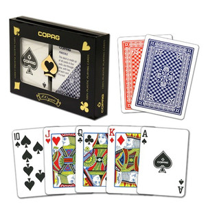 Copag Pinochle Poker Size Regular Index Playing Cards (Blue & Red) Copag Pinochle Poker Size Regular Index Playing Cards (Blue & Red)