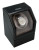 Heiden Battery Powered Single Watch Winder - Black Leather