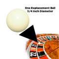 3/4 inch Ball for Roulette Wheel