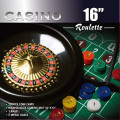 16 inch Deluxe Roulette Wheel set with Accessories