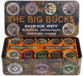 The Big Bucks - Premium Quality Poker Chips and Playing Card Set. 