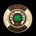 25 Las Vegas Good Luck Poker Guard Card Cover Protector Coin Wholesale