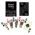 Copag PokerStars Poker Size Jumbo Index Plastic Playing Cards (Black) FREE SHIPPING