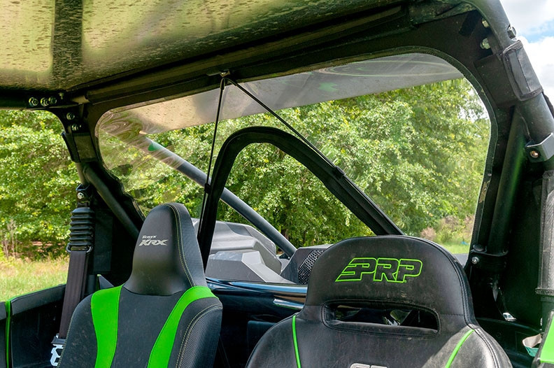 Kawasaki KRX Soft Rear Windshield - Seizmik 50-04029kit