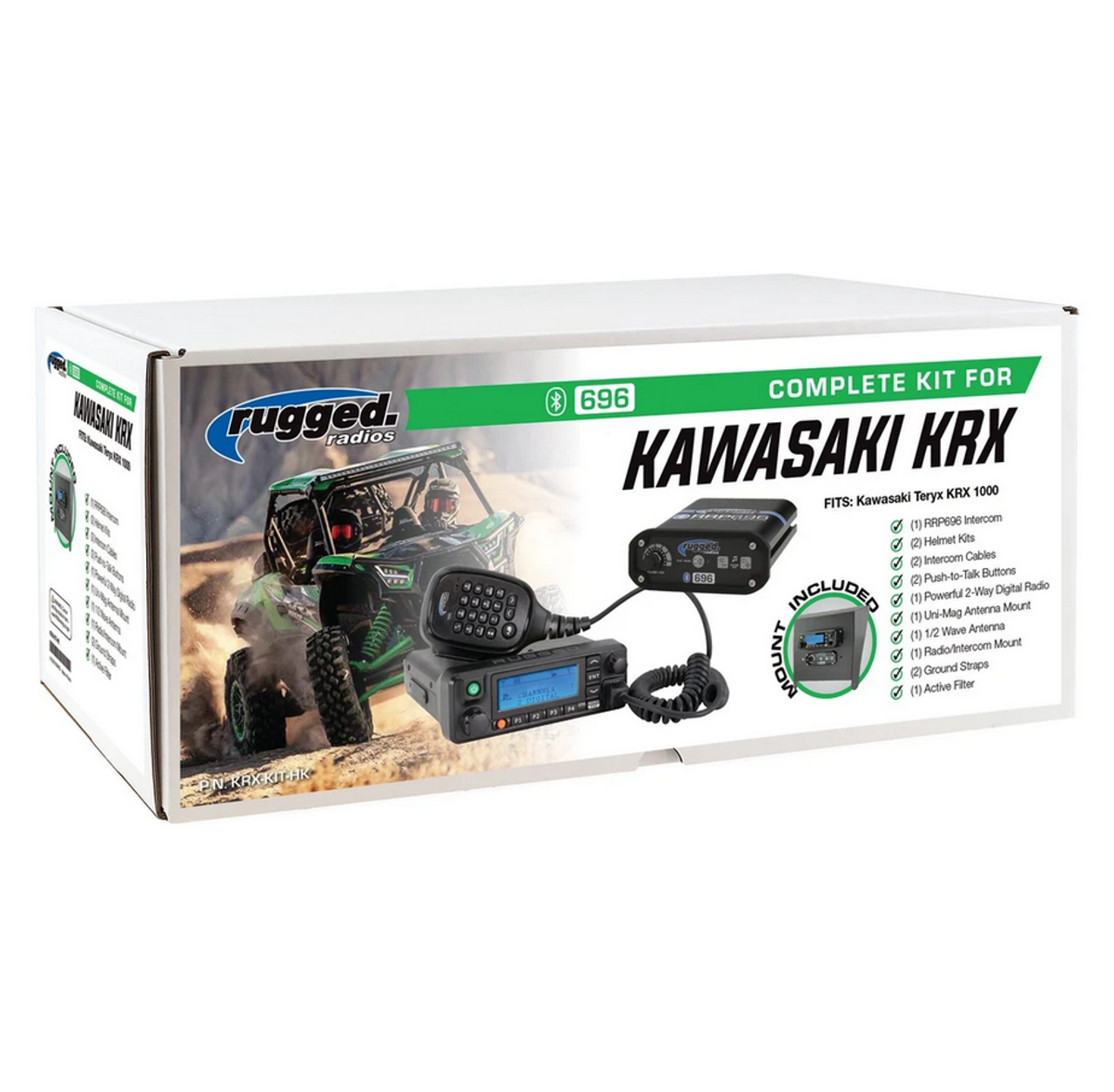 Kawasaki Teryx KRX 1000 Complete UTV Communication Kit by Rugged Radios