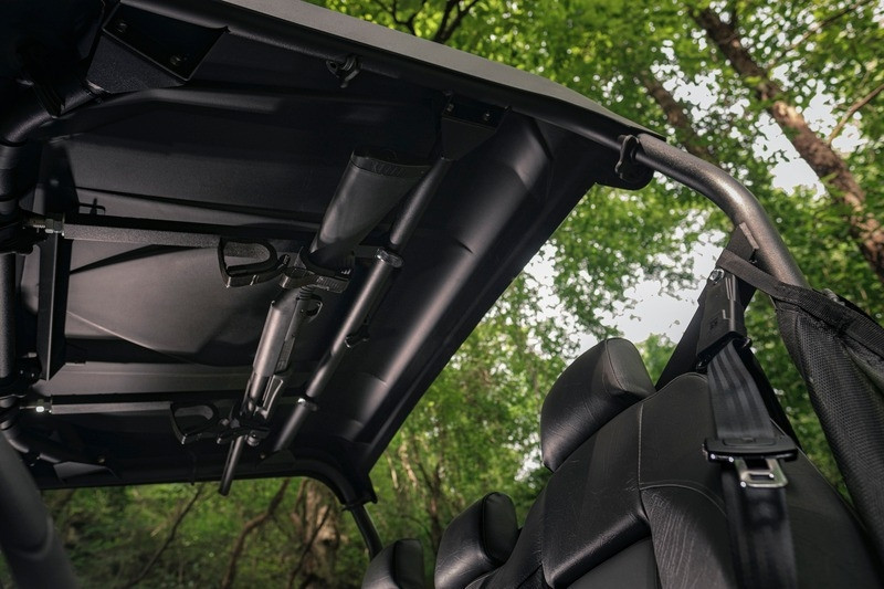 Kawasaki Mule/KRX/Teryx/Ridge Quick Draw Above Head Gun Rack by Bad ...