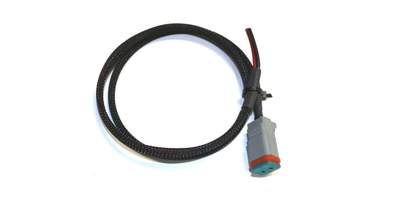 Riか♪ Kawasaki Mule / Teryx 3′ Power Wire with Deutsch 2 Pin Connector