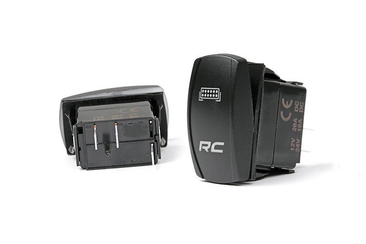 Kawasaki Mule / Teryx LED Backlit Rocker Switch by Rough Country