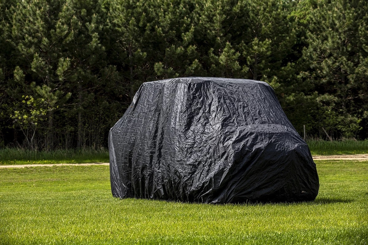 Kawasaki Mule / Teryx Full-Size Crew UTV Dust / Rain Black Cover