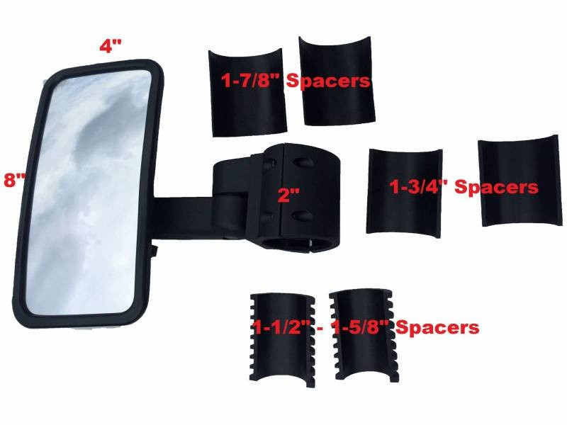 Kawasaki Offroad Smack Back Buggy Mirror-Rectangle 8