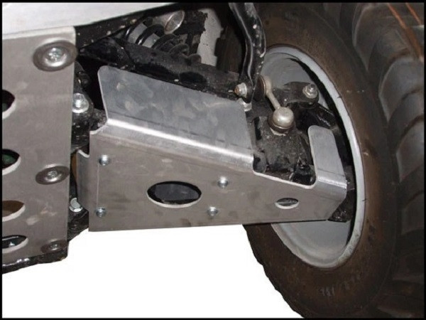 Kawasaki Teryx 750 8-Piece Complete Aluminum Skid Plate Set by