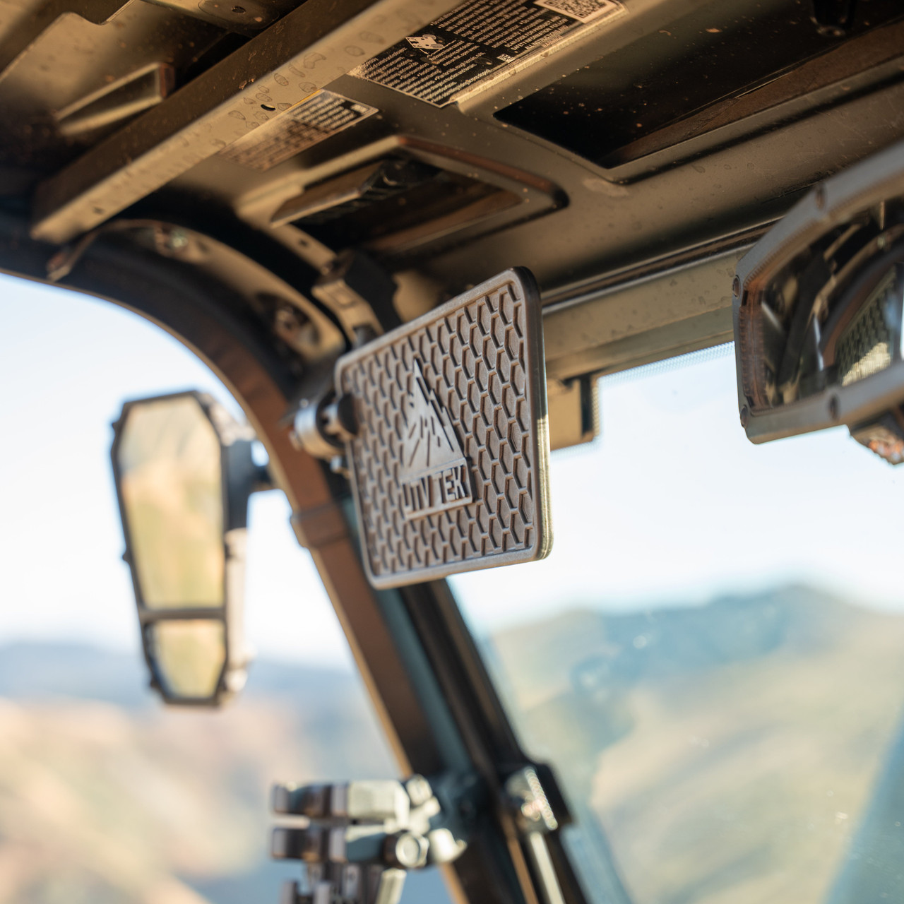 Kawasaki Mule / Teryx ClearView Sun Visor by ATV TEK (Lifetime