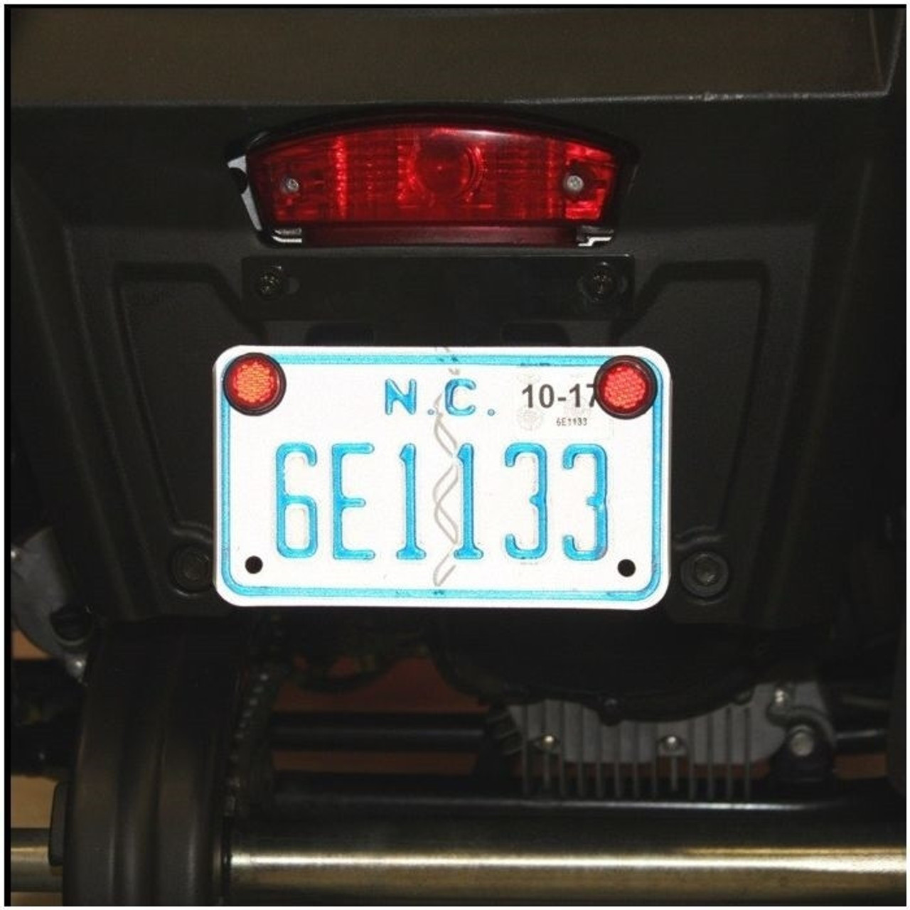 Kawasaki Mule / Ridge / Teryx License Plate Mount by Custom Dynamics