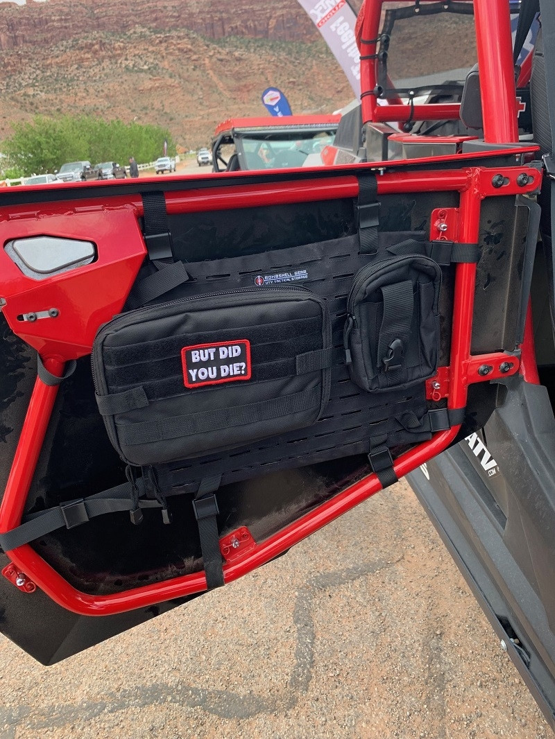 overdose 風間オート　ギアケース Kawasaki Mule / Ridge / Teryx Universal Door Bag Platform Loaded