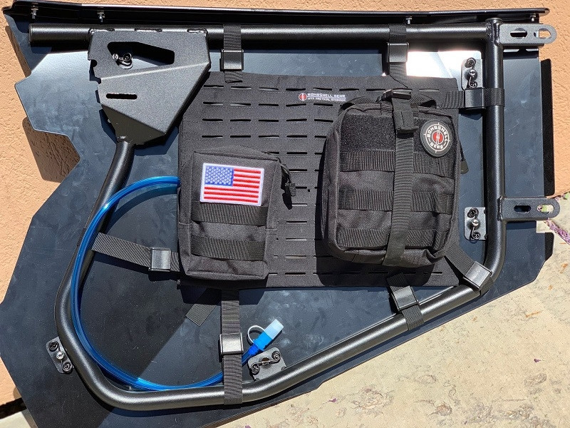 Kawasaki Mule / Ridge / Teryx Universal Door Bag Platform Loaded