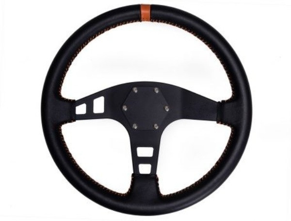 Kawasaki Mule / Ridge / Teryx Flat Steering Wheel - Leather by PRP