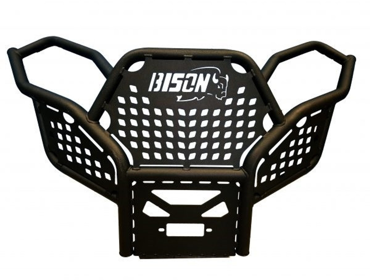 バイイー Trail Bumper Bison Bumpers Hunter Bumper Rear - Steel - Fits