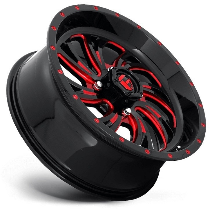 Kawasaki Mule / Teryx Fuel Kompressor D642 Gloss Black With Red