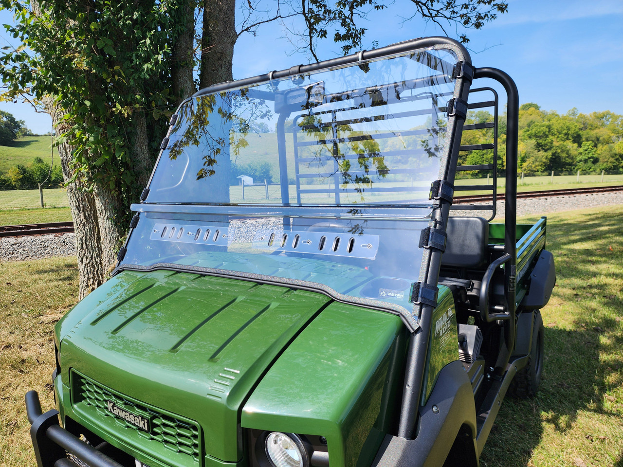 Kawasaki Mule 4000/4010 2 Pc General-Purpose Windshield by 3 Star