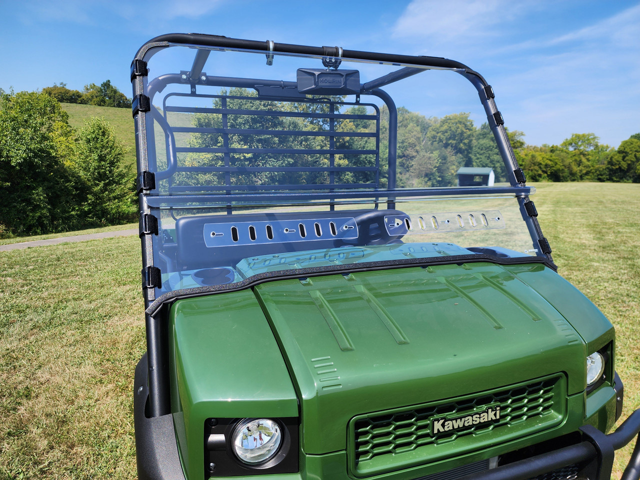 Kawasaki Mule 4000/4010 2 Pc General-Purpose Windshield by 3 Star