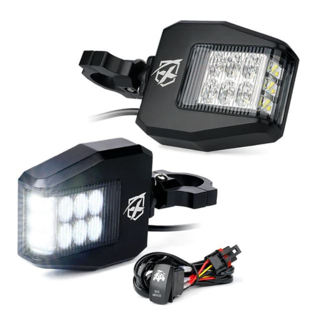 Kawasaki Mule/Teryx Destiny Series Anti-Glare Side Mirrors with