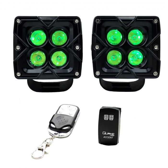 Kawasaki Mule / Ridge / Teryx 3 Inch Work Light 20 Watt Flood RGB