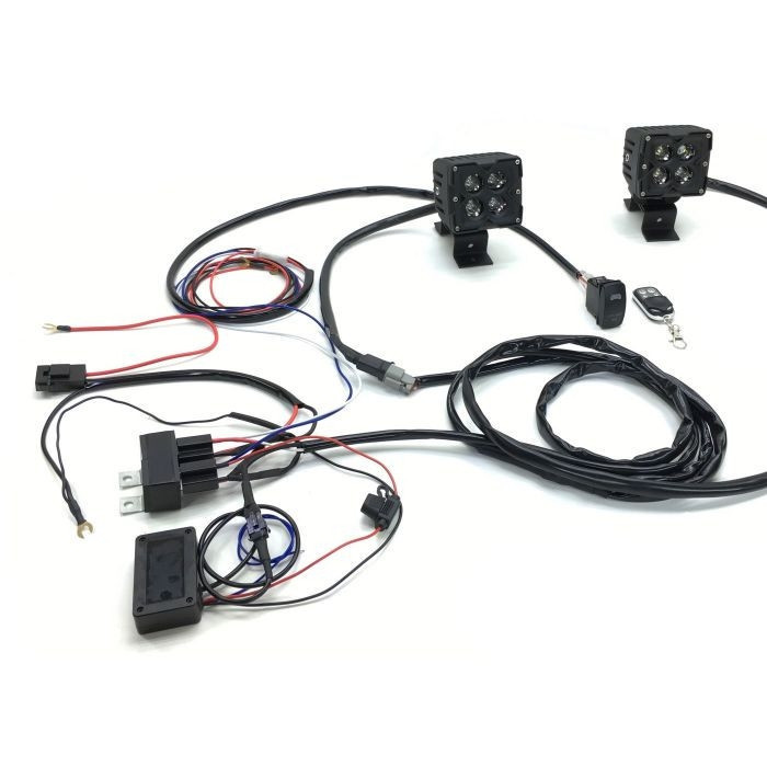 Kawasaki Mule / Ridge / Teryx 3 Inch Work Light 20 Watt Flood RGB