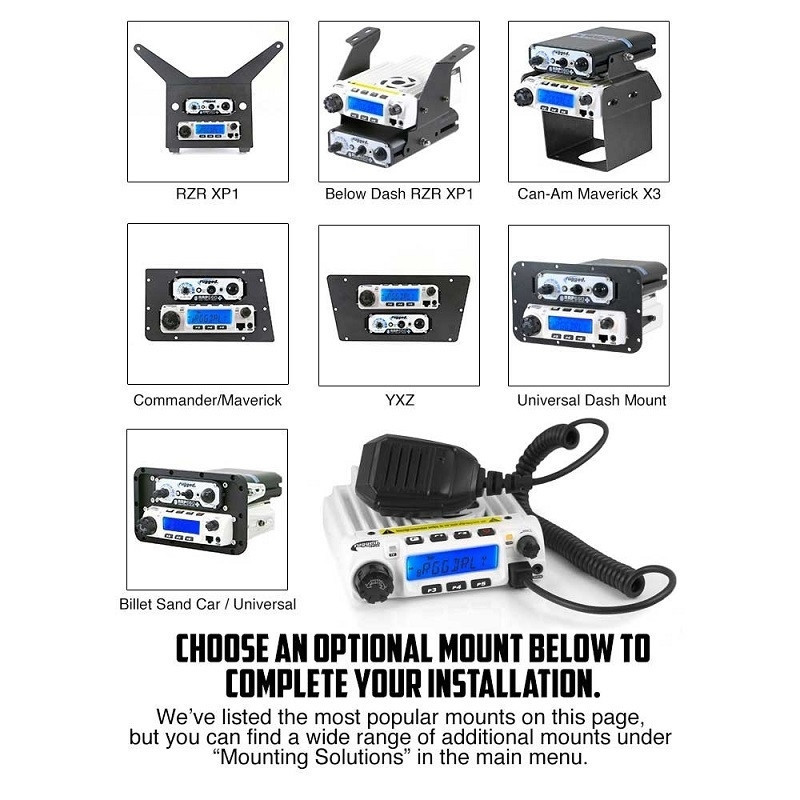 その他 radio Kawasaki Mule / Teryx 2-Person System with 60-Watt Radio and OTU