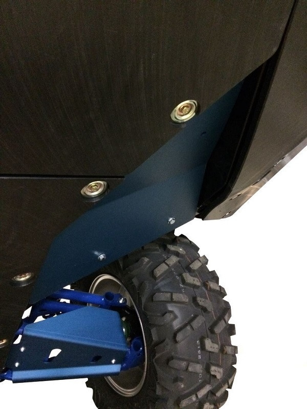 Kawasaki Teryx 800 & Teryx4 2-Piece Full Frame Skid Extentions by
