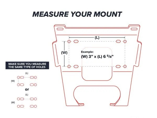 Kawasaki Teryx Winch Mounting Plate by Super ATV WM-K-TERYX4