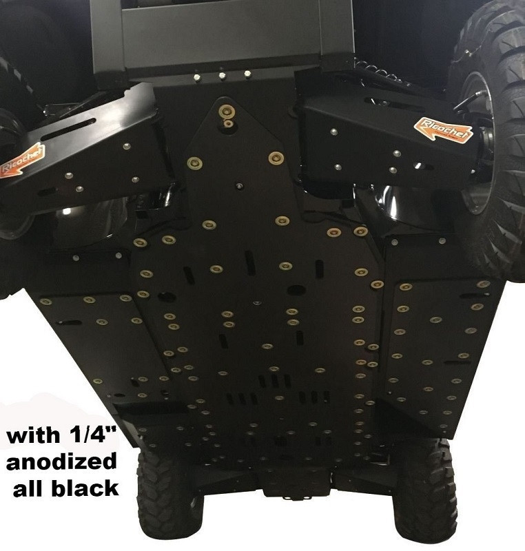 Kawasaki Mule Pro FXT 10-Piece Complete Aluminum Or UHMW Skid