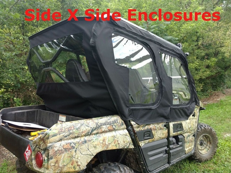 Kawasaki Teryx Sides/Rear Window by SideXSide Enclosures